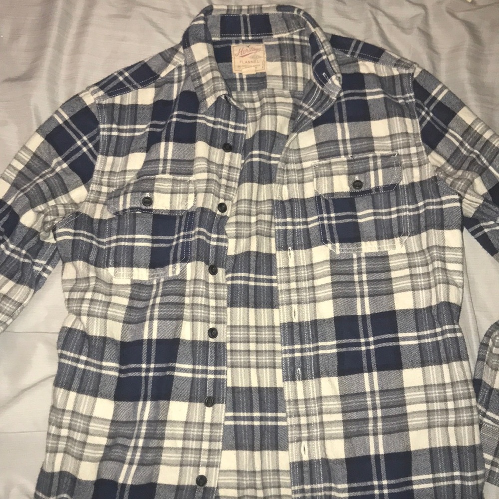 Flannel button up shirt